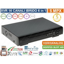 DVR 16 CANALI 5MPX con...