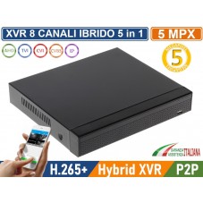 DVR 5 MPX 8 CANALI EACH ITALY
